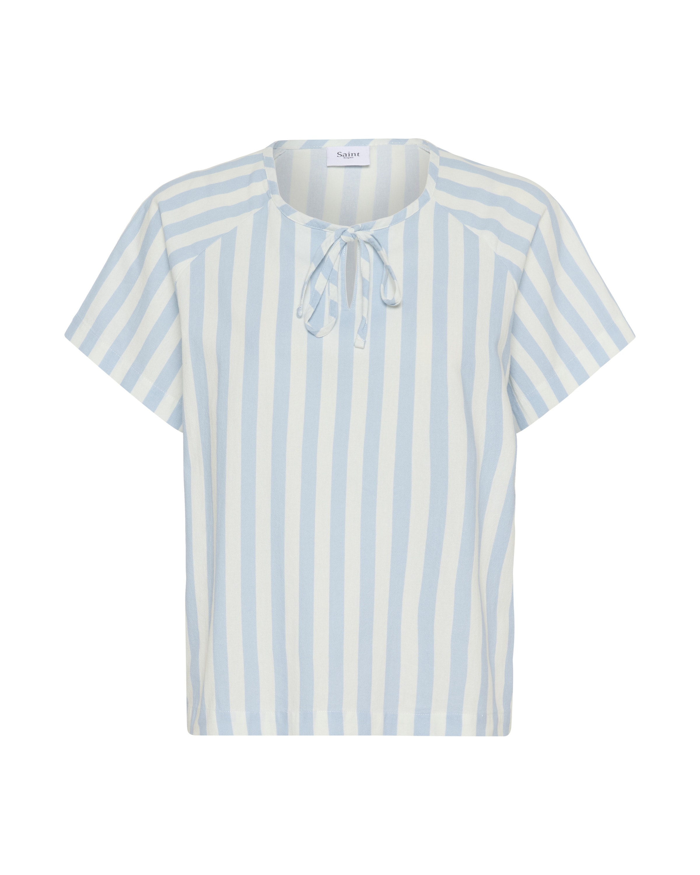 SAINT TROPEZ Blouse 'Zalinda' in Blauw: voorkant