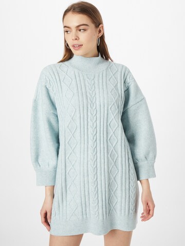 Robes en maille Monki en bleu : devant