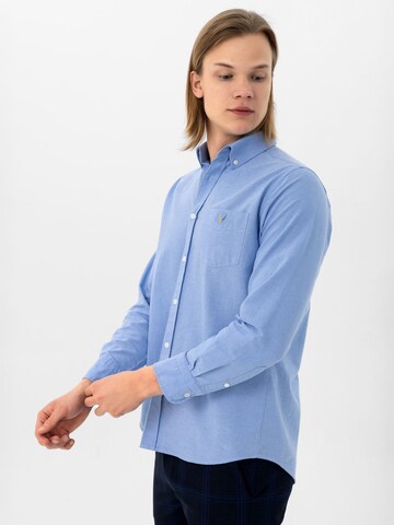 Regular fit Camicia di By Diess Collection in blu