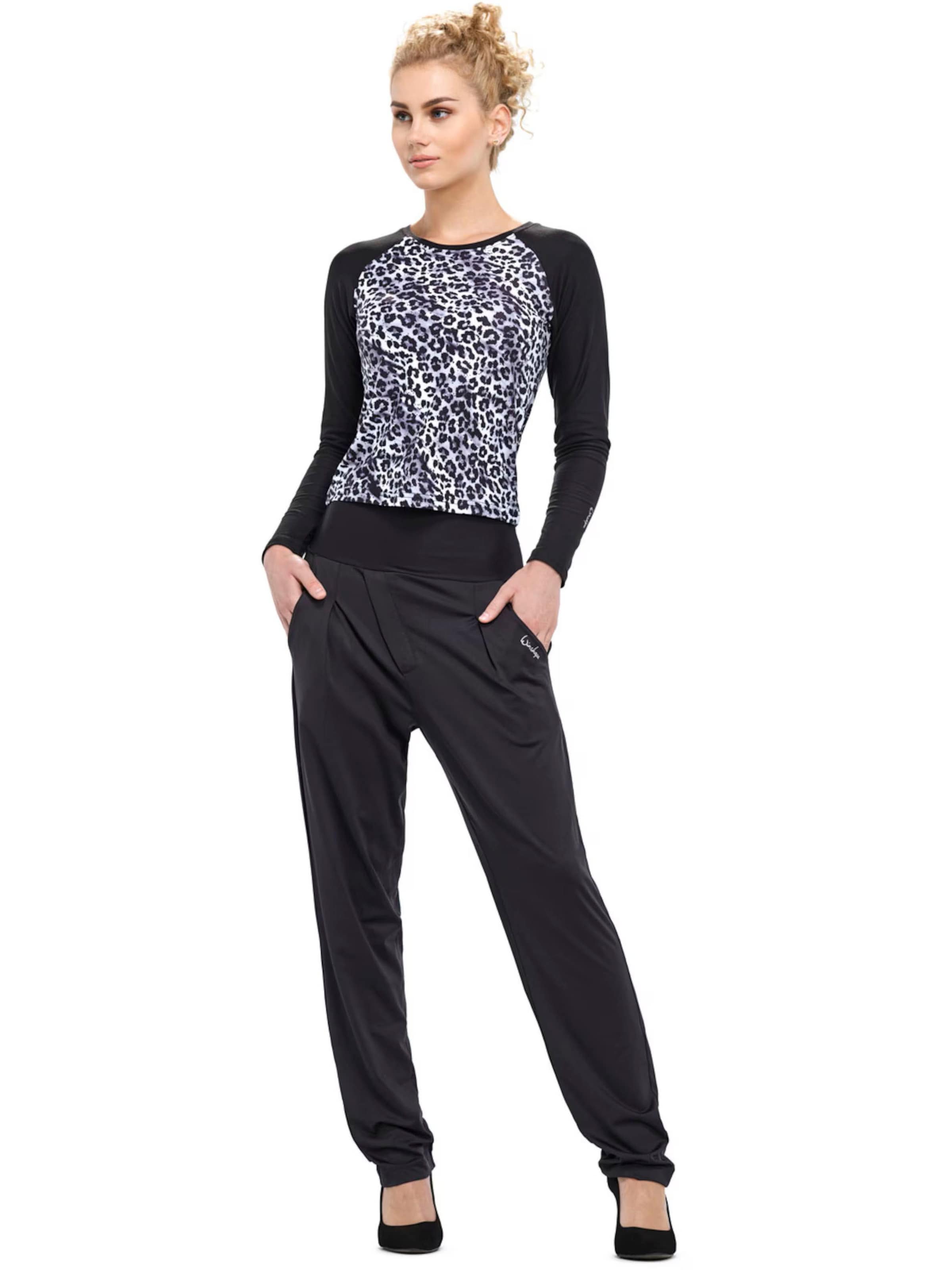 T-shirt fonctionnel 'AET119LS' Winshape en noir