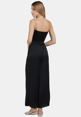 DreiMaster Vintage Wide leg Παντελόνι σε μαύρο