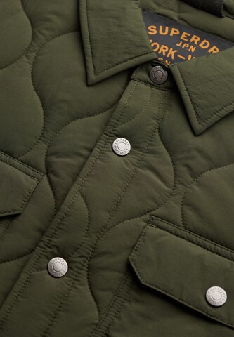 Veste mi-saison Superdry & Co en vert