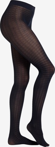 camano Fine Tights in Blue: front