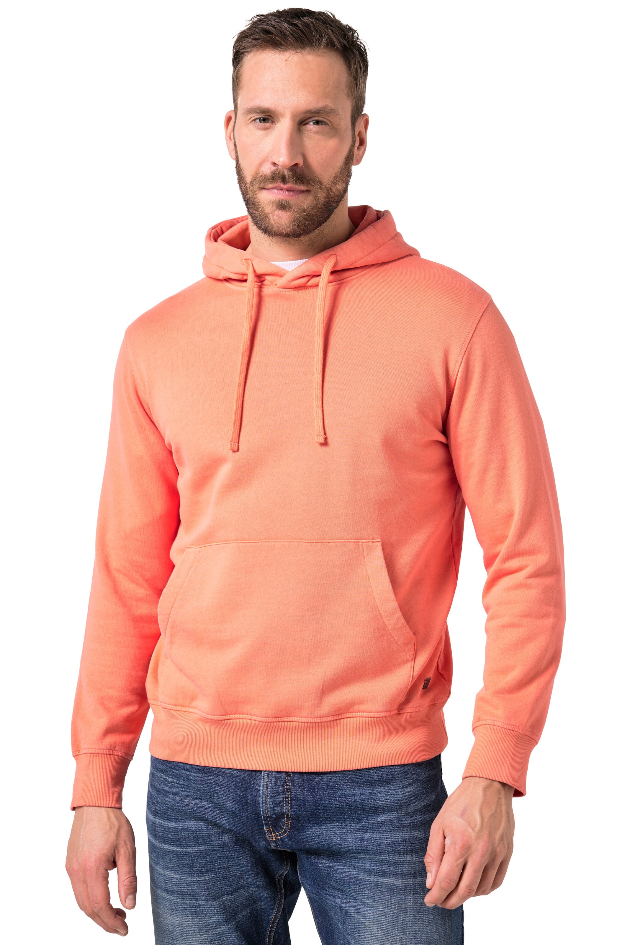 JP1880 Sweatshirt in Oranje: voorkant
