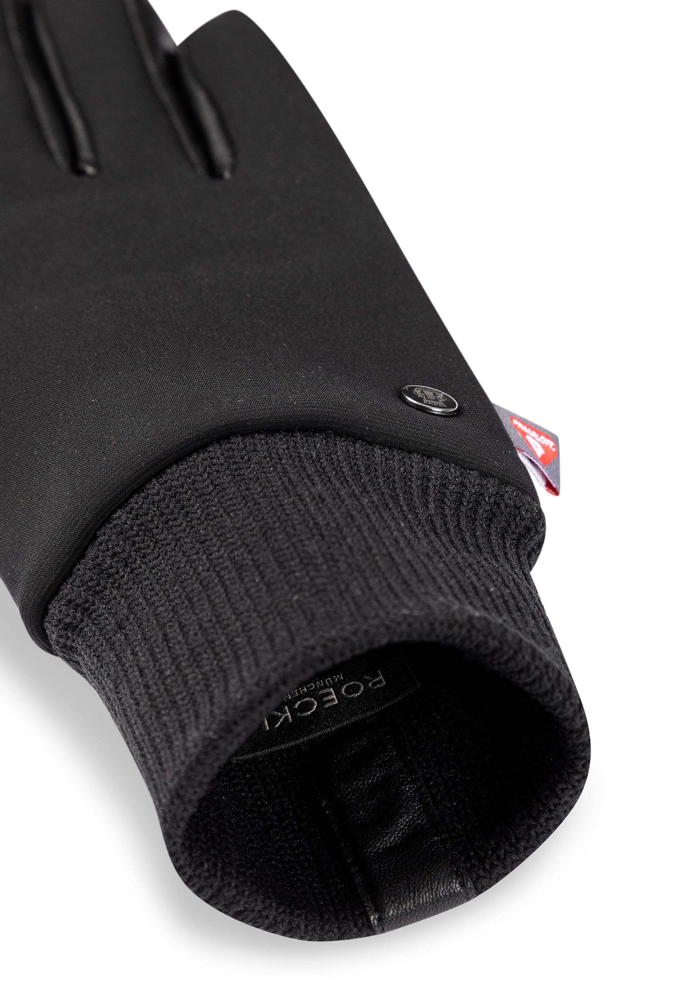 Mezzoguanti 'NEW JERSEY JERSEY TOUCH' di Roeckl in nero