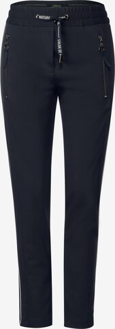 CECIL Slim fit Pants in Blue: front
