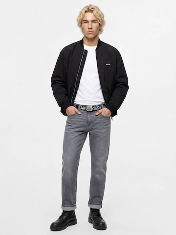 KARL LAGERFELD JEANS Regular Jeans in Grau