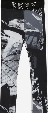 Leggings di DKNY in nero: frontale