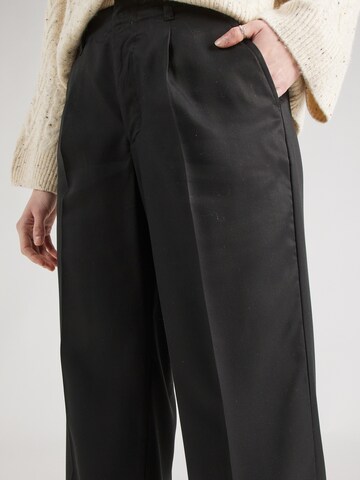 GAP Wide leg Pleat-front trousers 'DRESSY' in Black