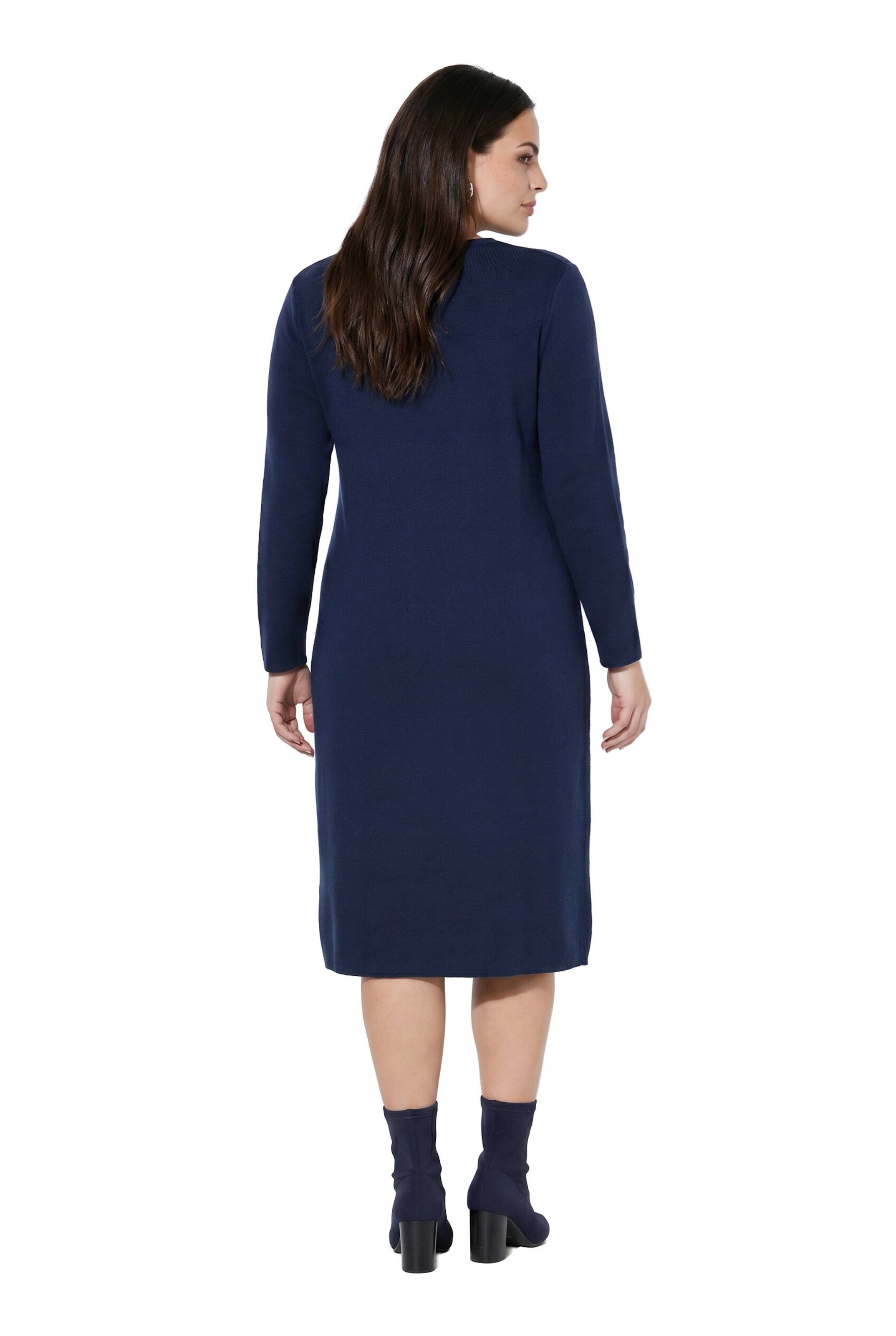 Ulla Popken Knit dress in Blue
