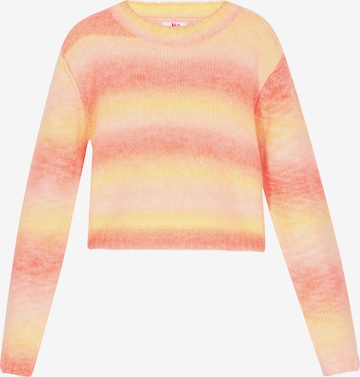 Pull-over MYMO en orange : devant