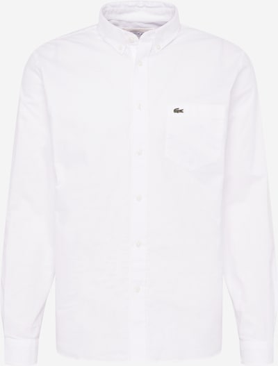 LACOSTE Camisa clássica em verde / vermelho / branco, Vista do produto