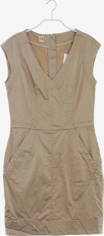 BOSS Orange Dress in M in Beige: front