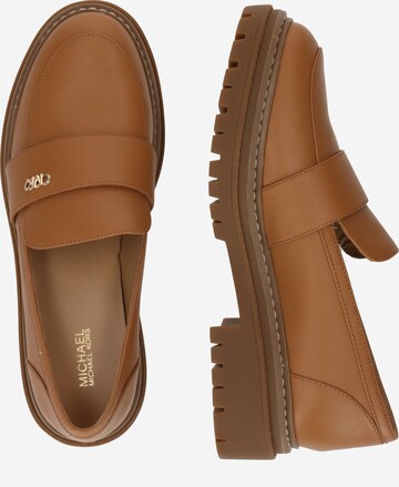 MICHAEL Michael Kors Slipper 'PARKER LUG' in Braun