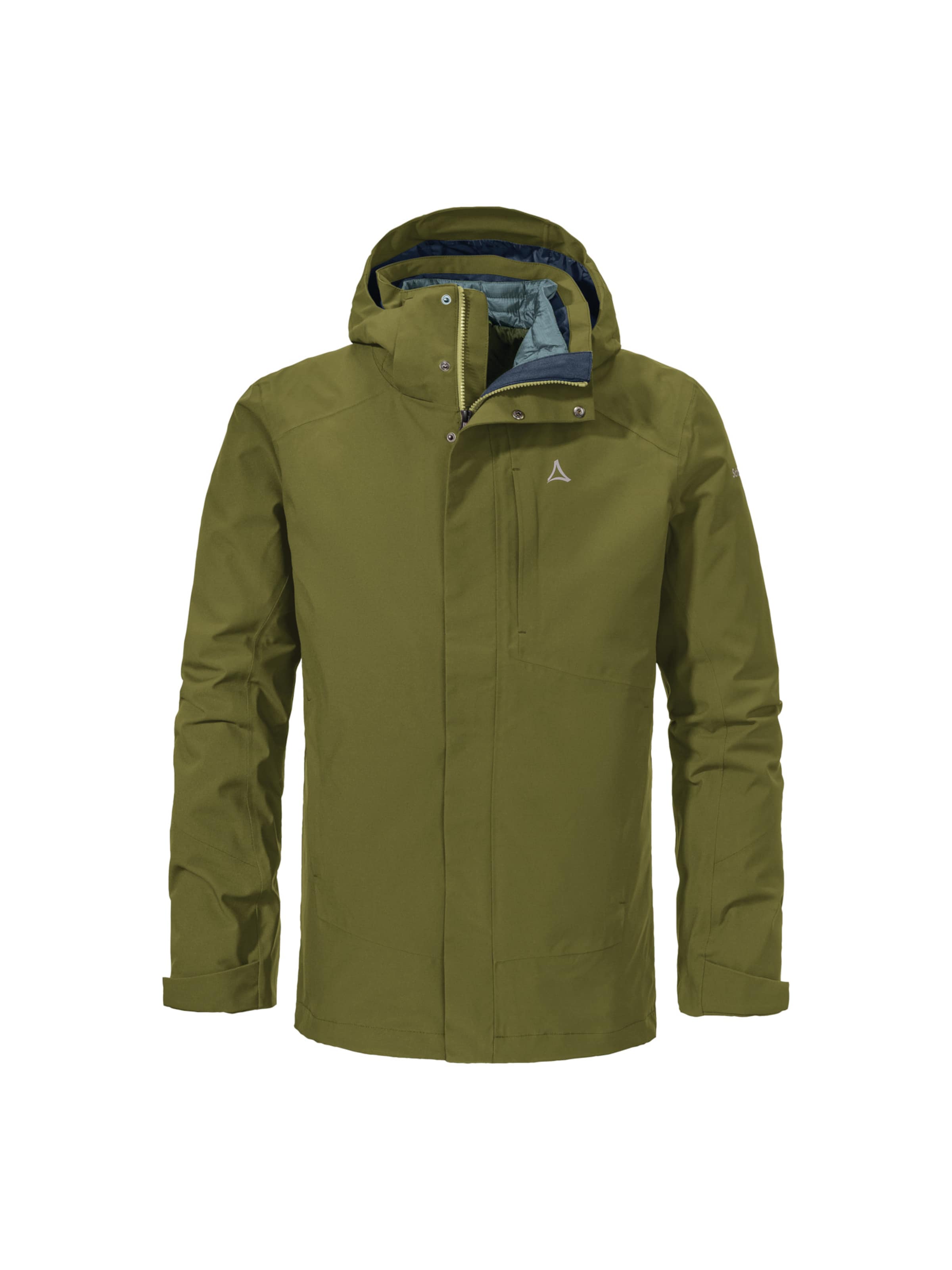 Schöffel Outdoorjacke in Grün: Vorderseite