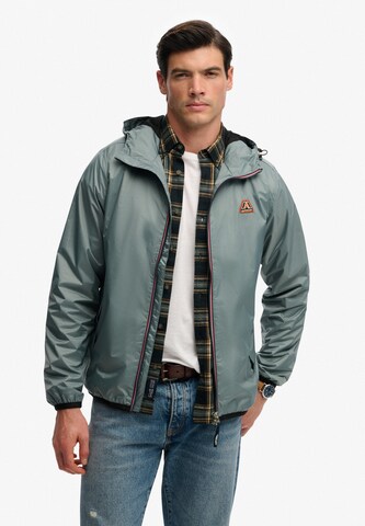 Veste mi-saison Superdry & Co en gris : devant