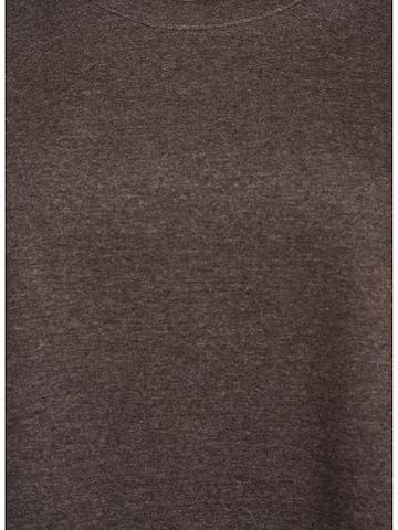 Sweat-shirt 'Vigga' Zizzi en marron