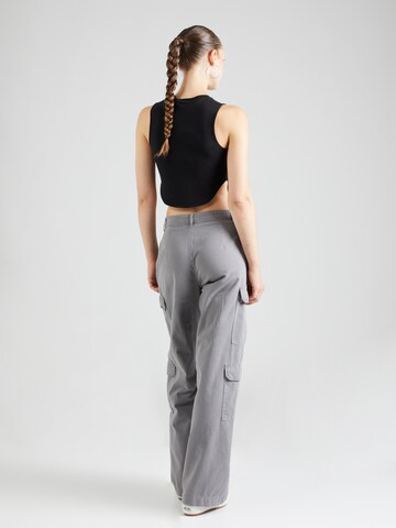 Wide Leg Pantalon cargo Tally Weijl en gris