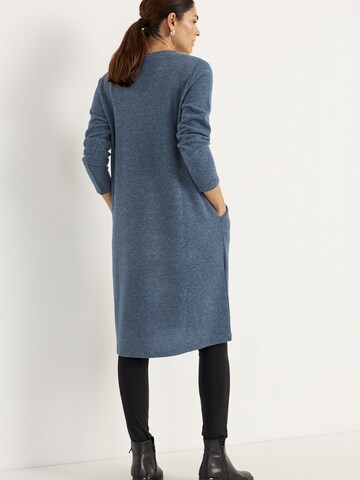 Cellbes of Sweden Gebreide jurk in Blauw