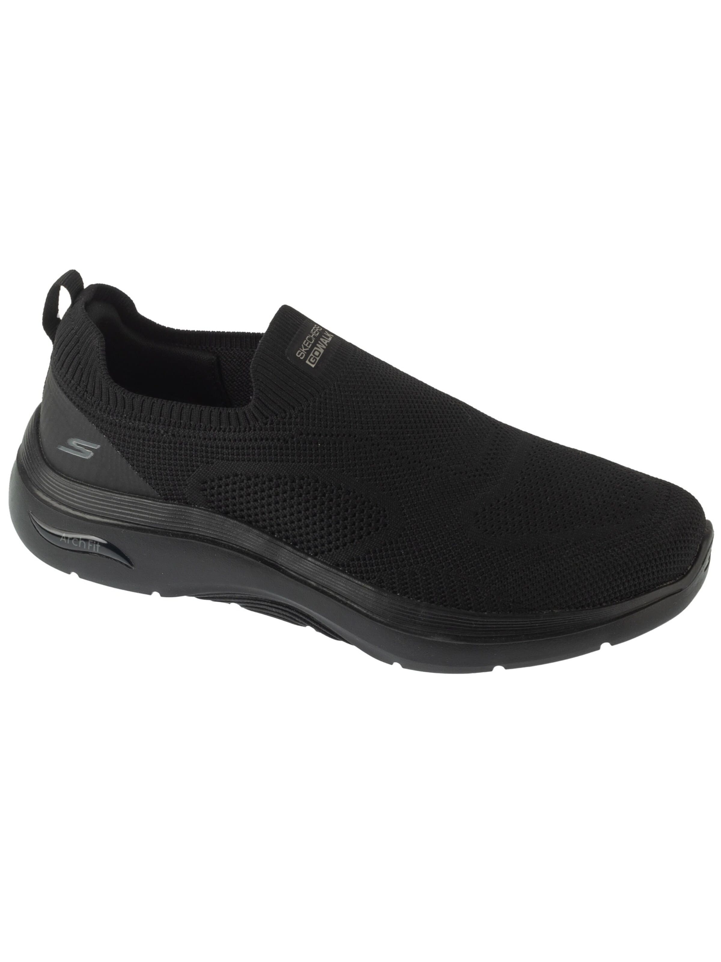 SKECHERS Slip On 'Go Walk Arch Fit 2.0 - Knitte'‌‌‌‌‌‌‌ in Schwarz