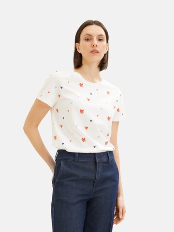 TOM TAILOR Shirts i hvid