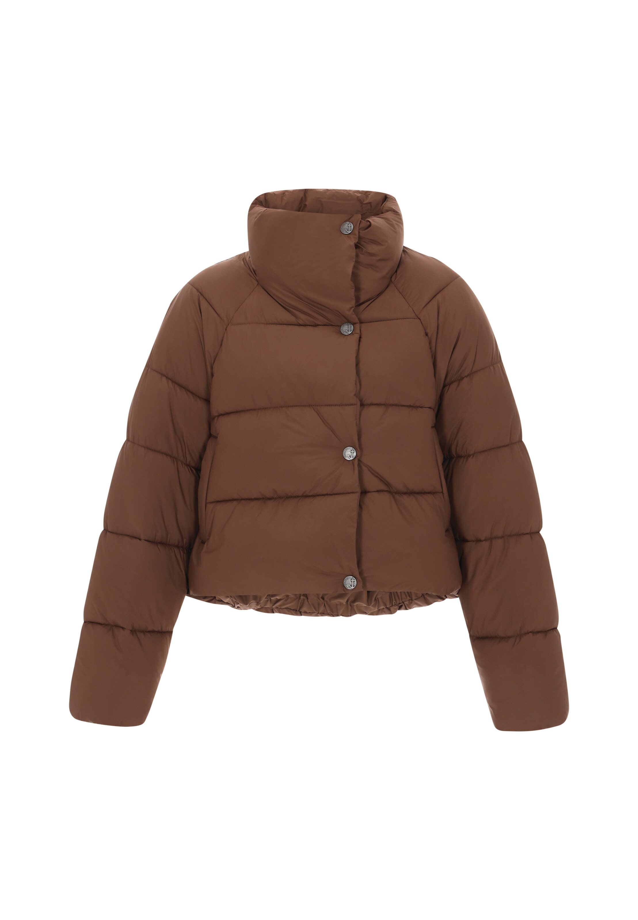 Yuka Winterjas in Bruin: voorkant