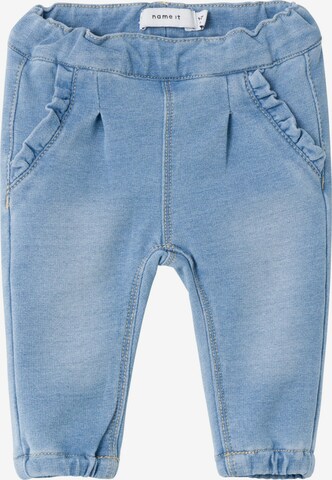 NAME IT Regular Jeans 'Bella' in Blauw: voorkant