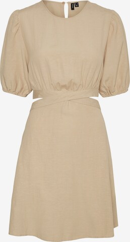 VERO MODA Jurk 'Seba' in Beige: voorkant