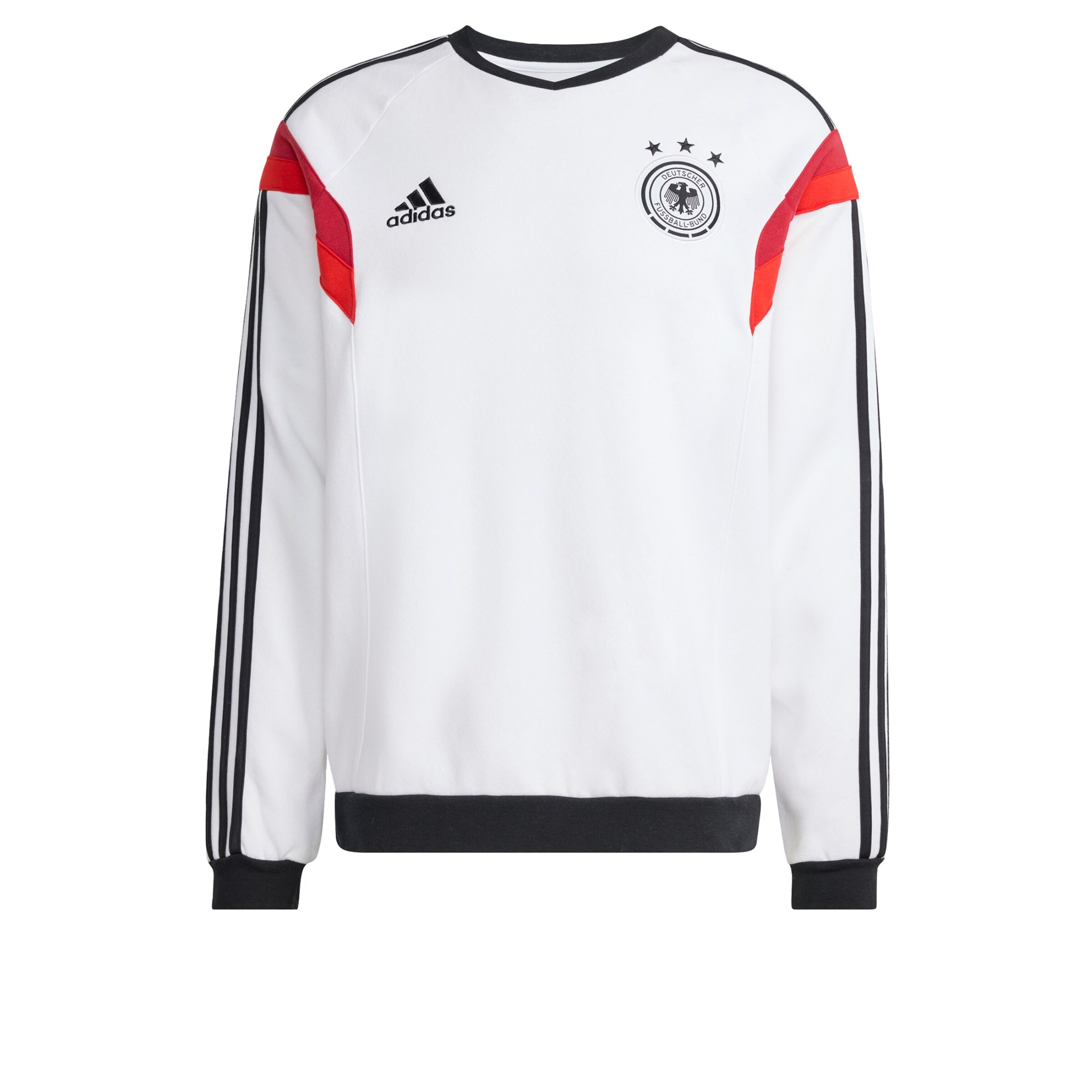 Sweat de sport 'Deutschland 2014' ADIDAS PERFORMANCE en blanc : devant