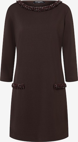 Ana Alcazar Kleid 'Evinae' in Braun: Vorderseite