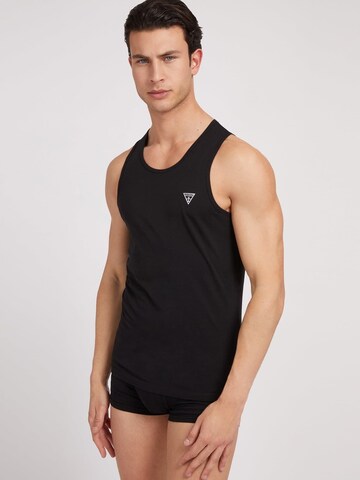 GUESS Unterhemd in Schwarz: Vorderseite