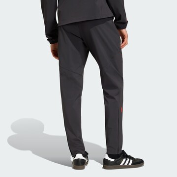 ADIDAS PERFORMANCE Tapered Sports trousers 'Audi Formula One Team DNA' in Black