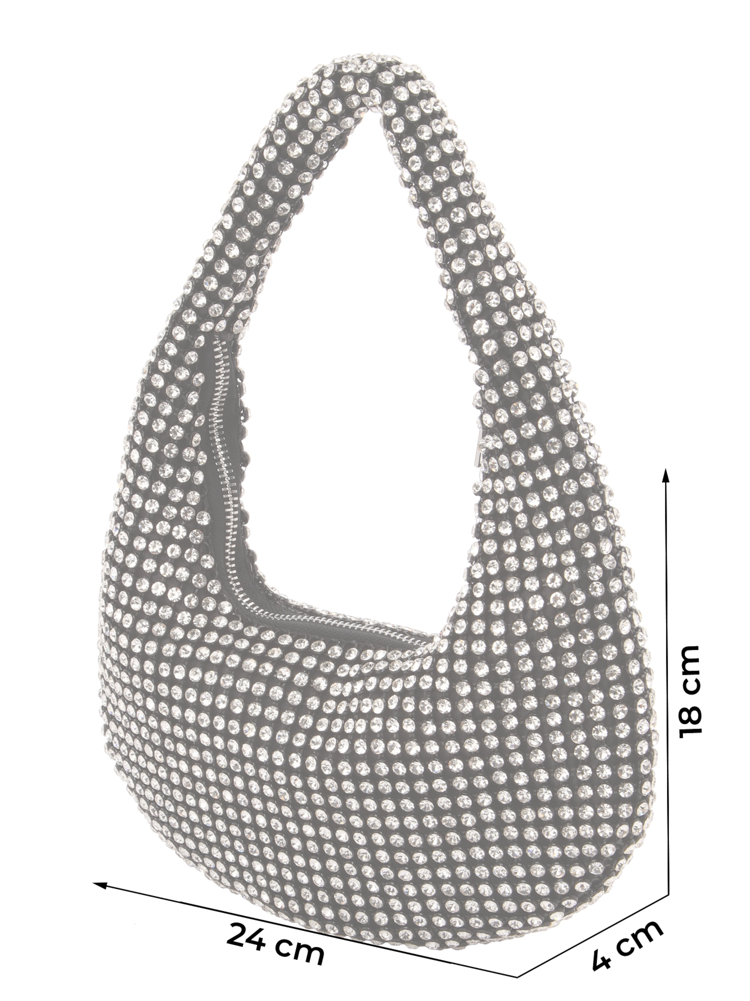 SUI AVA Наплечная сумка 'Lucille' в Черный