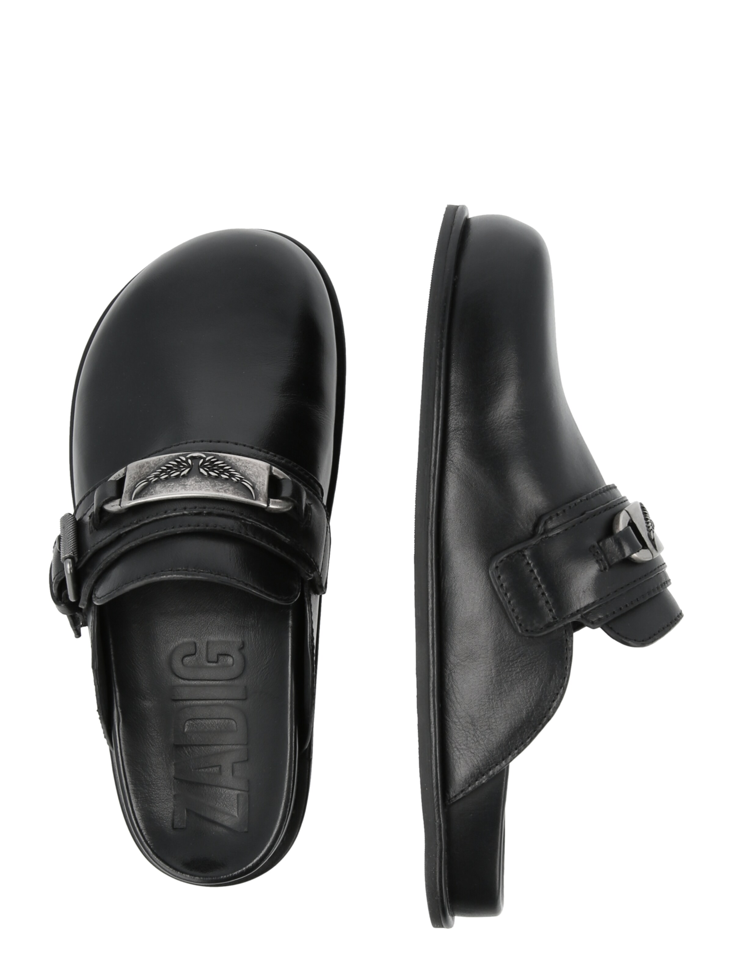 Zadig & Voltaire Klapki 'ANGIE' w kolorze czarny