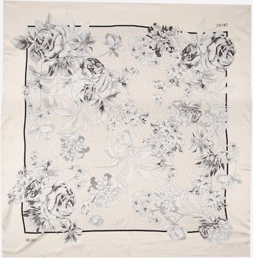 Liu Jo - Pañuelo 'ECS FOULARD ROMANTIC FL. 120X1' en negro: frente