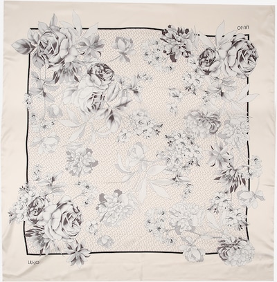 Batistă 'ECS FOULARD ROMANTIC FL. 120X1' Liu Jo pe bej / negru, Vizualizare produs