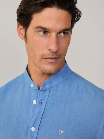 Hackett London Regular Fit Hemd in Blau