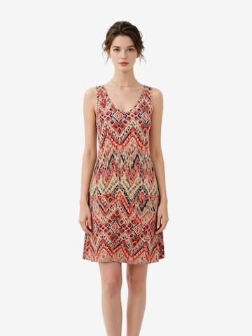 Yesfashion Kleid in Rot: Vorderseite