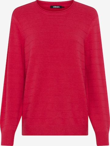 Olsen Sweater 'Henny' in Red: front