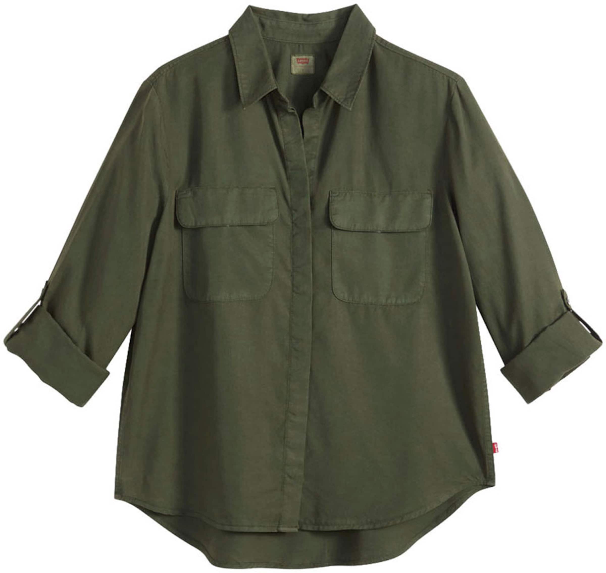 LEVI'S ® Bluse in Grün: Vorderseite