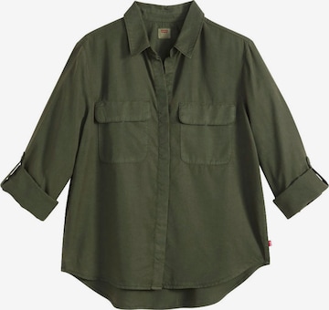LEVI'S ® Bluse in Grün: Vorderseite