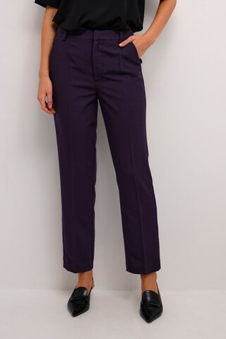 Kaffe Regular Hose 'Sakura ' in Blau