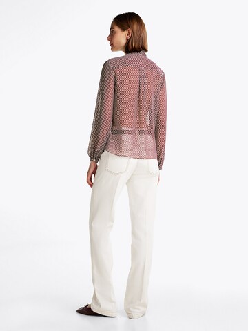 TOMMY HILFIGER Bluse in Rot