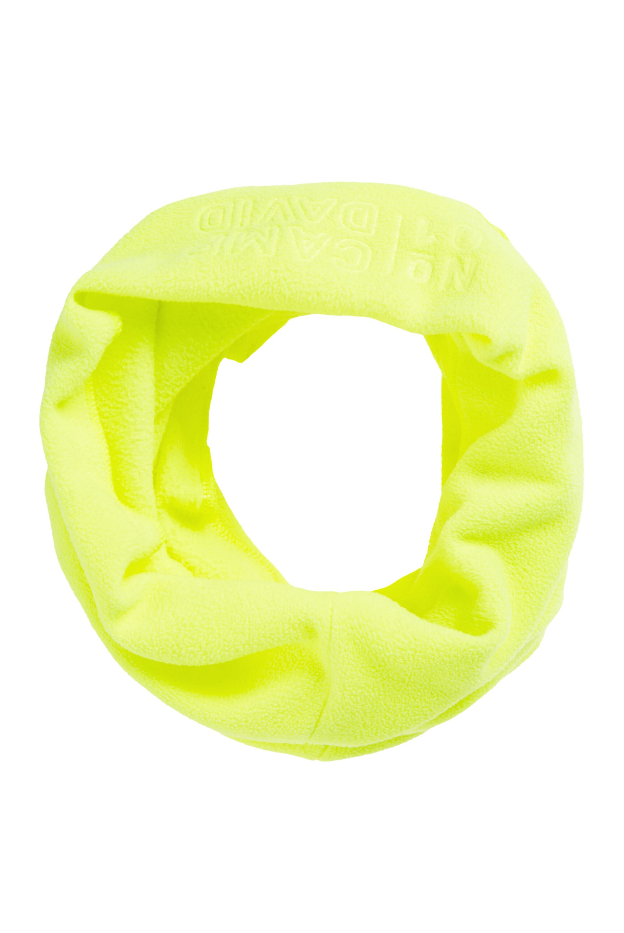 CAMP DAVID Schal in Gelb: Vorderseite