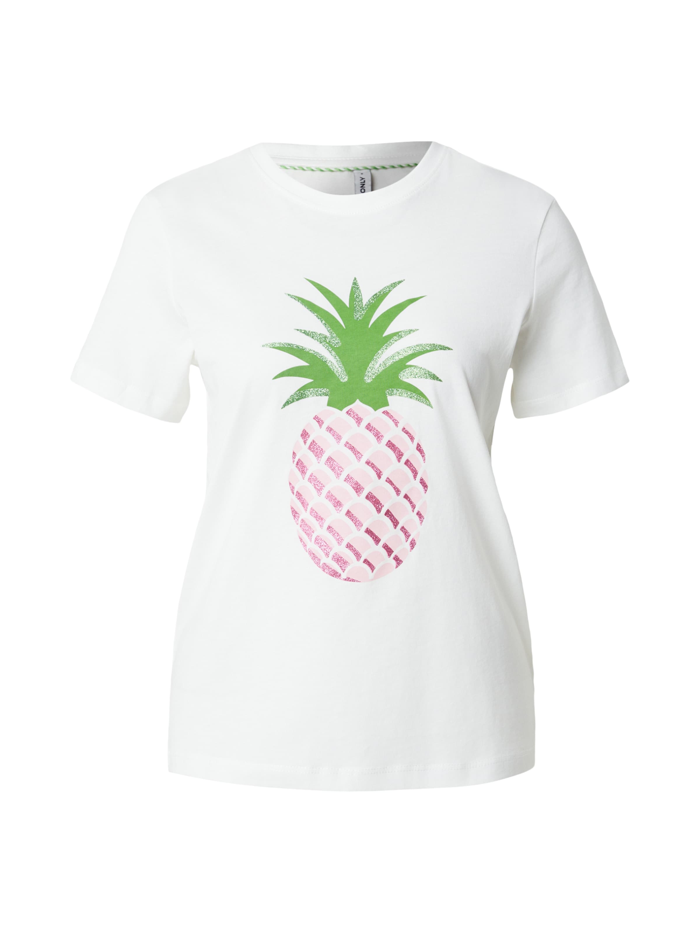 ONLY Футболка 'ONLKITA' в Белый: спереди