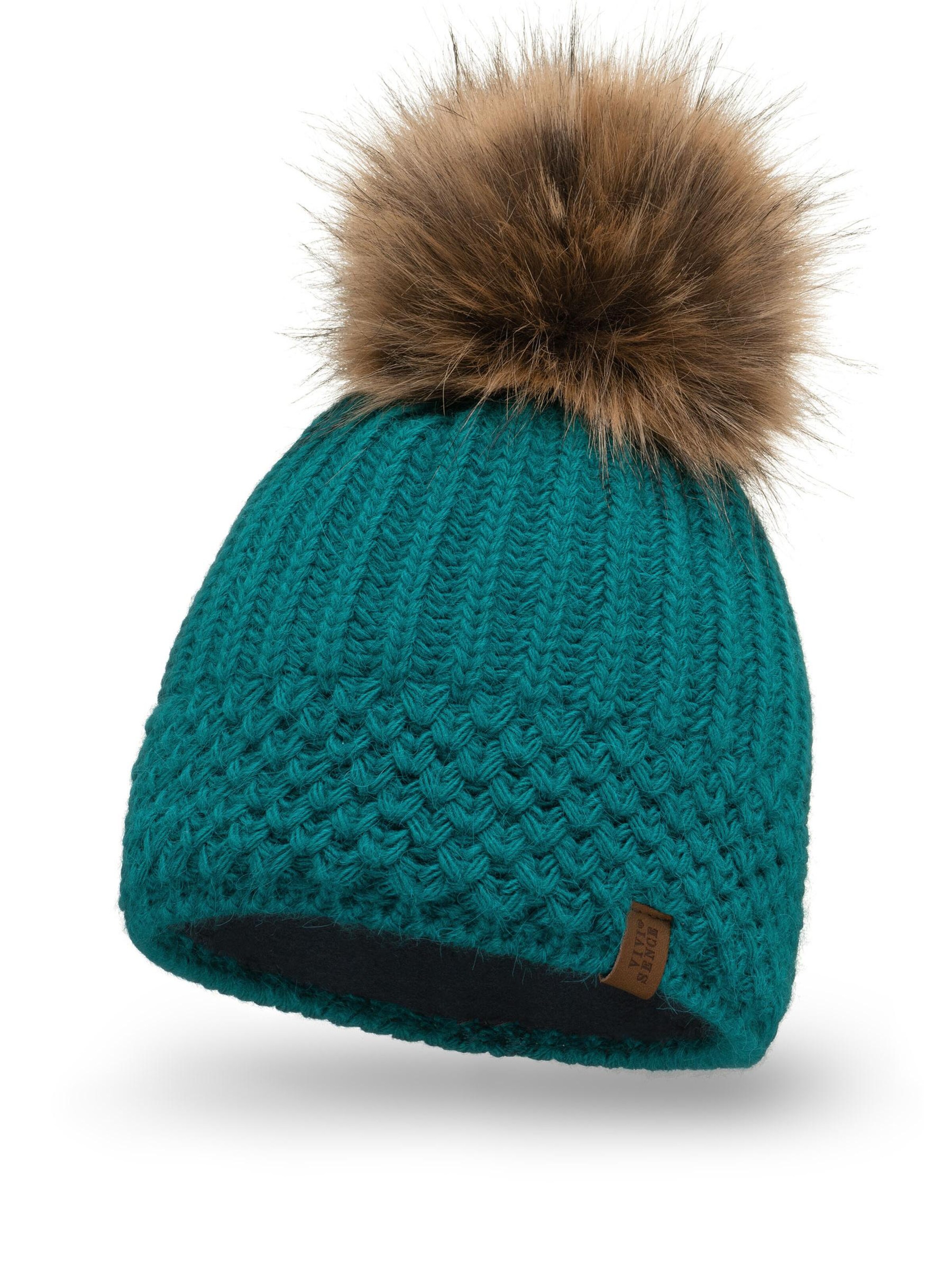 Vivisence Mütze '7016'‌‌‌‌ in Blau: Vorderseite