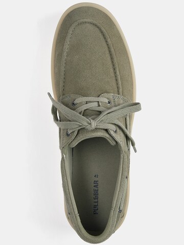 Pull&Bear Lace-up shoe in Green