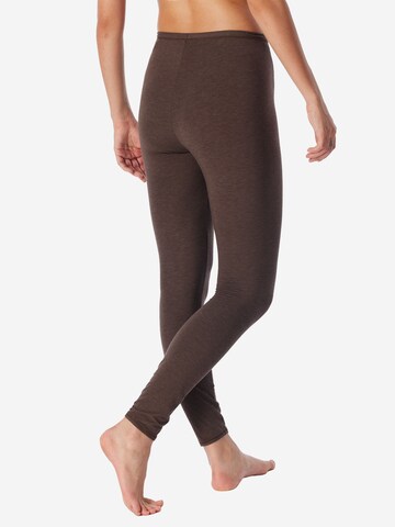 Skinny Leggings ' Personal Fit ' SCHIESSER en marron
