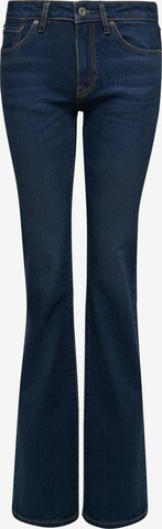 Superdry Flared Jeans in Blauw: voorkant