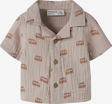 Regular fit Camicia di NAME IT in grigio: frontale
